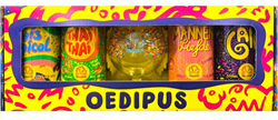Oedipus Mixed Giftbox + Glas